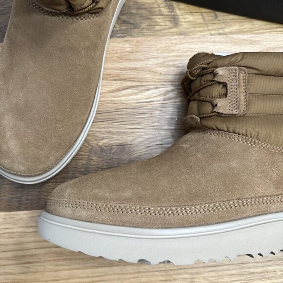 UGG womens NEW Classic Mini Lace Up Weather proof boots 9 Thinsulate - Picture 3 of 13